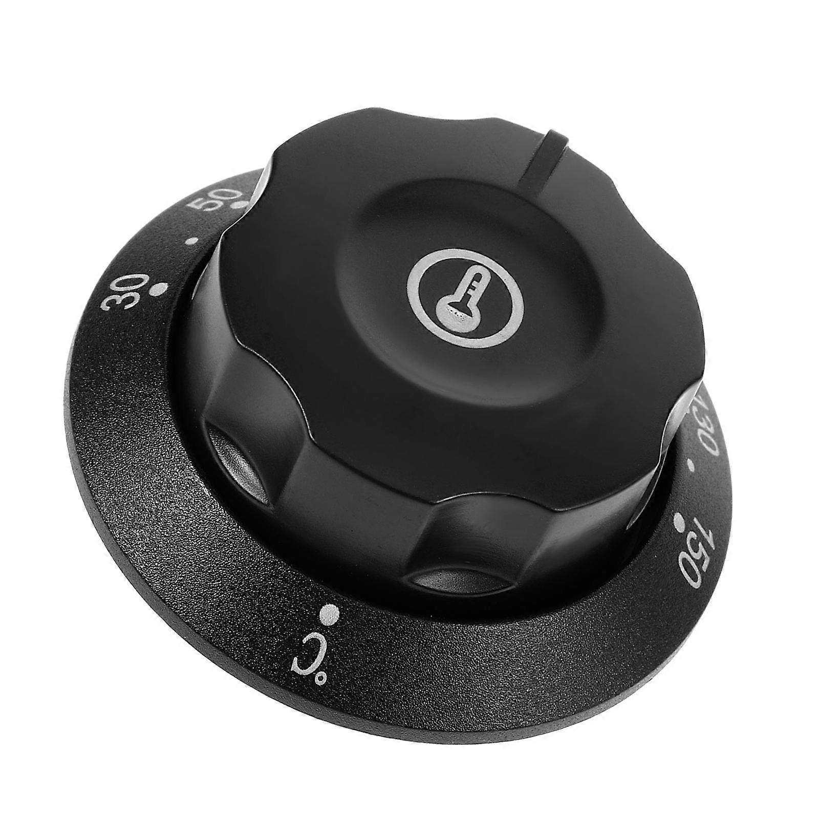 Black Range Control Knob Replacement Oven Knob for Fryer Thermal Switch