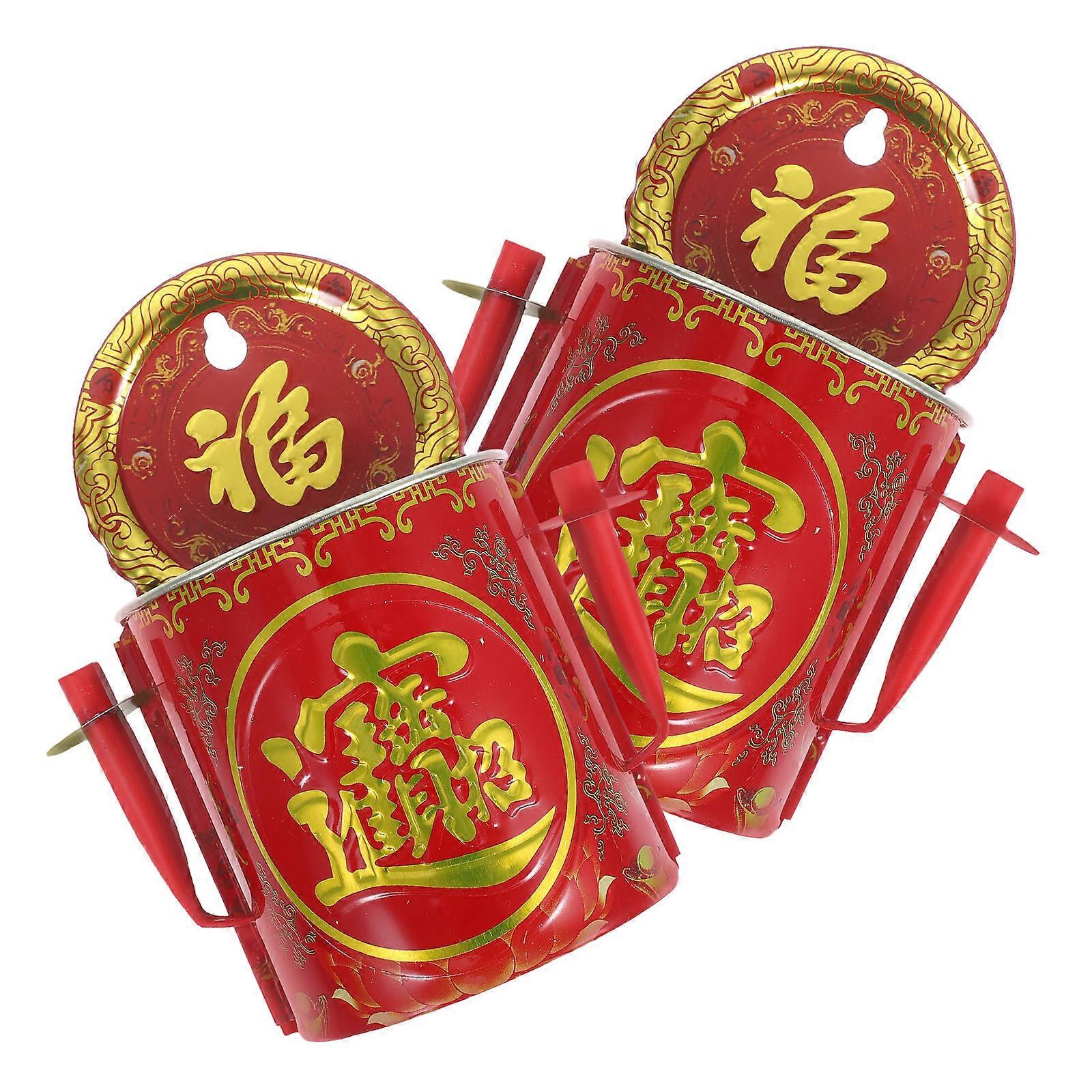 Home Decor Wall Mounted Iron Incense Burner Hanging for Blessing 2Pcs