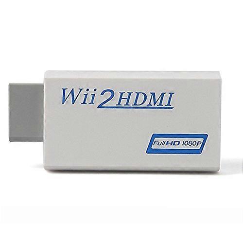 HDMI Adapter with 720p Upscaling and Vibrant Color for Nintendo Wii to HDTV