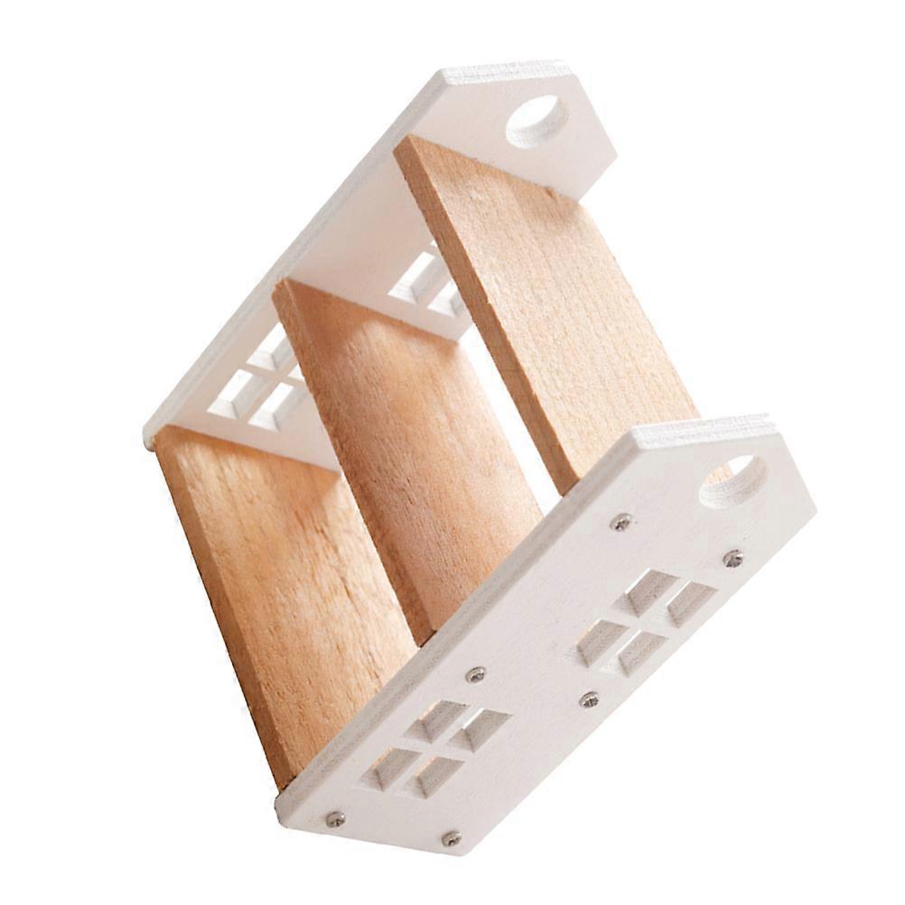 Doll House Bookshelf Mini Bookshelf for Display 5Pcs Set