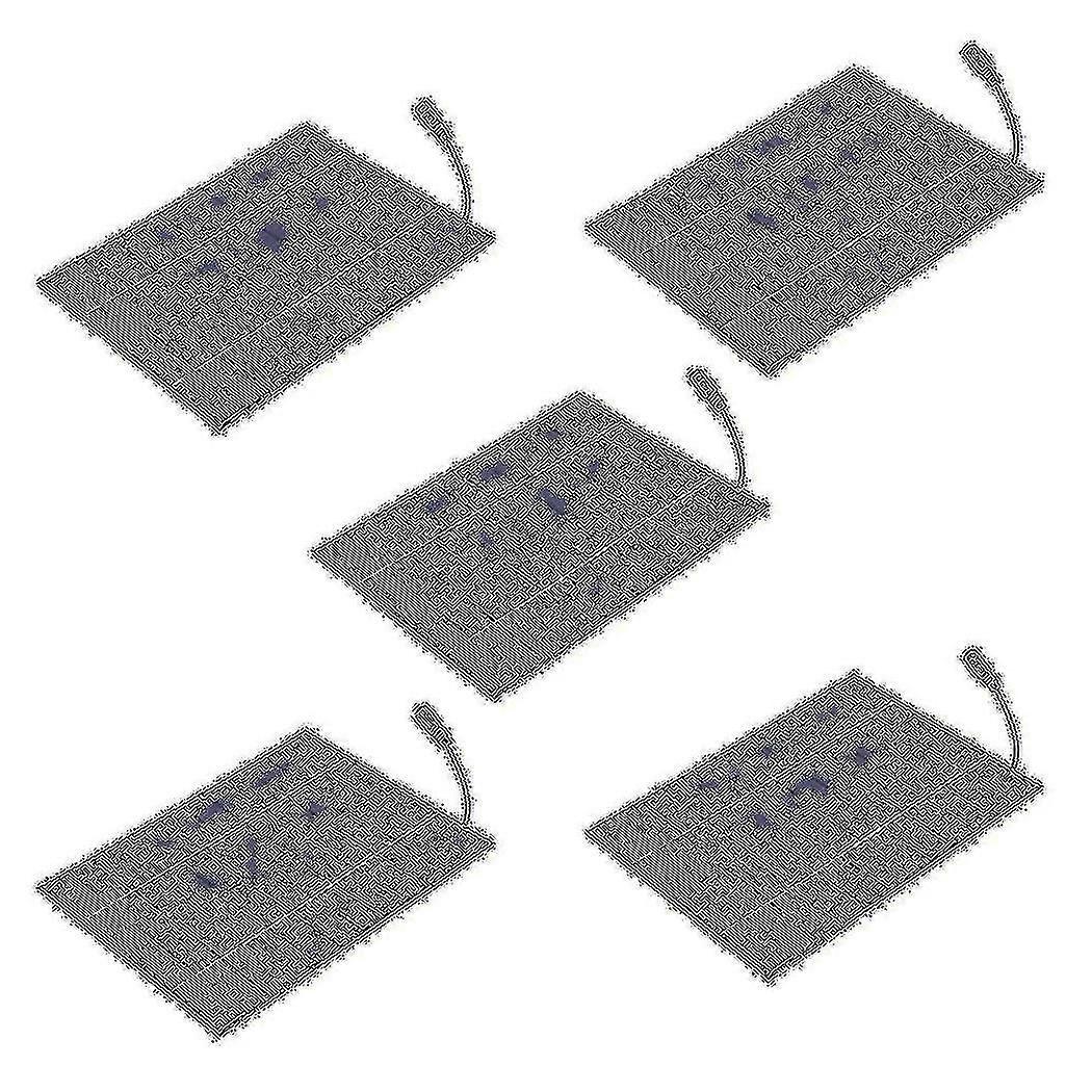 5x 12v 5.2w Mini Solar Panel Polycrystalline Solar Cells Silicon Epoxy Solar Diy Module System Batt