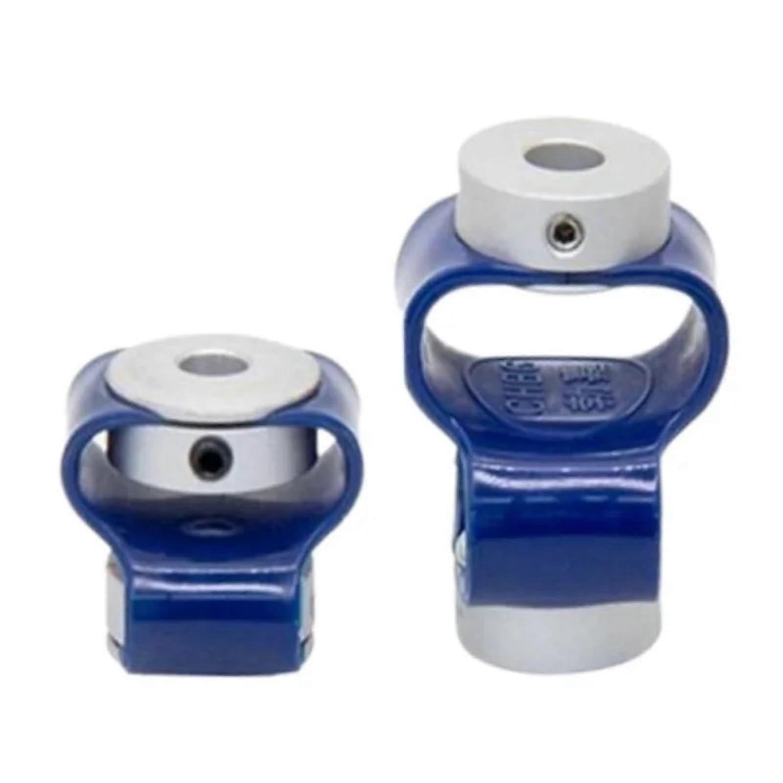 2pcs D40L50 S-Type Plastic Flexible Eccentric Declination Motor Encoder Coupling Coupler 8-Shaped 5X12.7