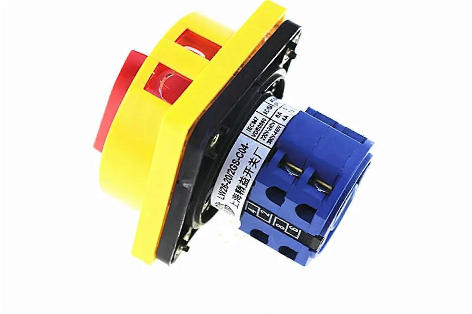 LW2620GS/042 Universal ChangeOver Switch Power CutOff Padlock Type Combined Rotating Small Panel 5V