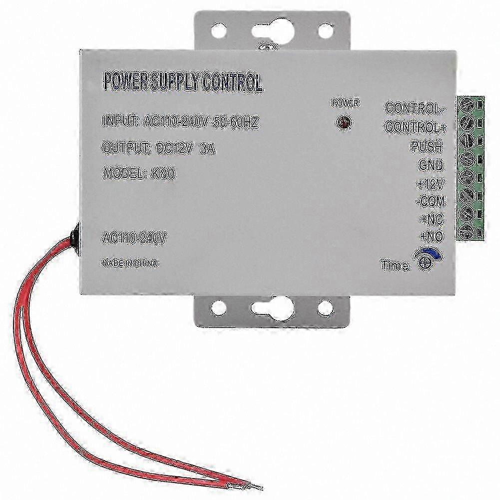 12V DC 3A Access Control Power Supply for Door Systems with Compact Electric Lock