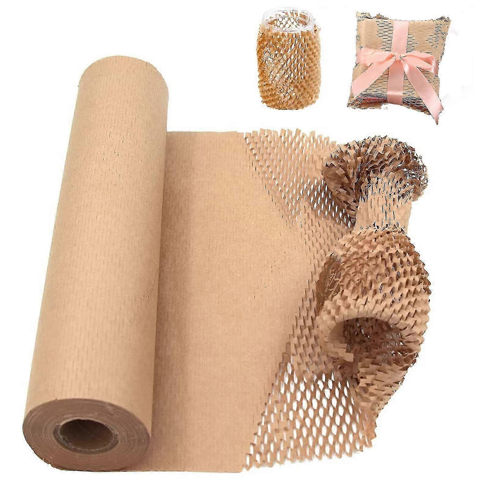 Honeycomb Cushioning Paper Roll for Secure Packaging of Breakable Items