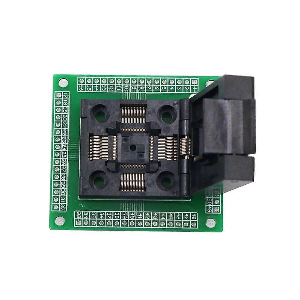 1Pcs QFP64/LQFP64/TQFP64 to Dip64 Ic Test Socket Programmer Adapter/Converter for Stm32 Atmega Chip