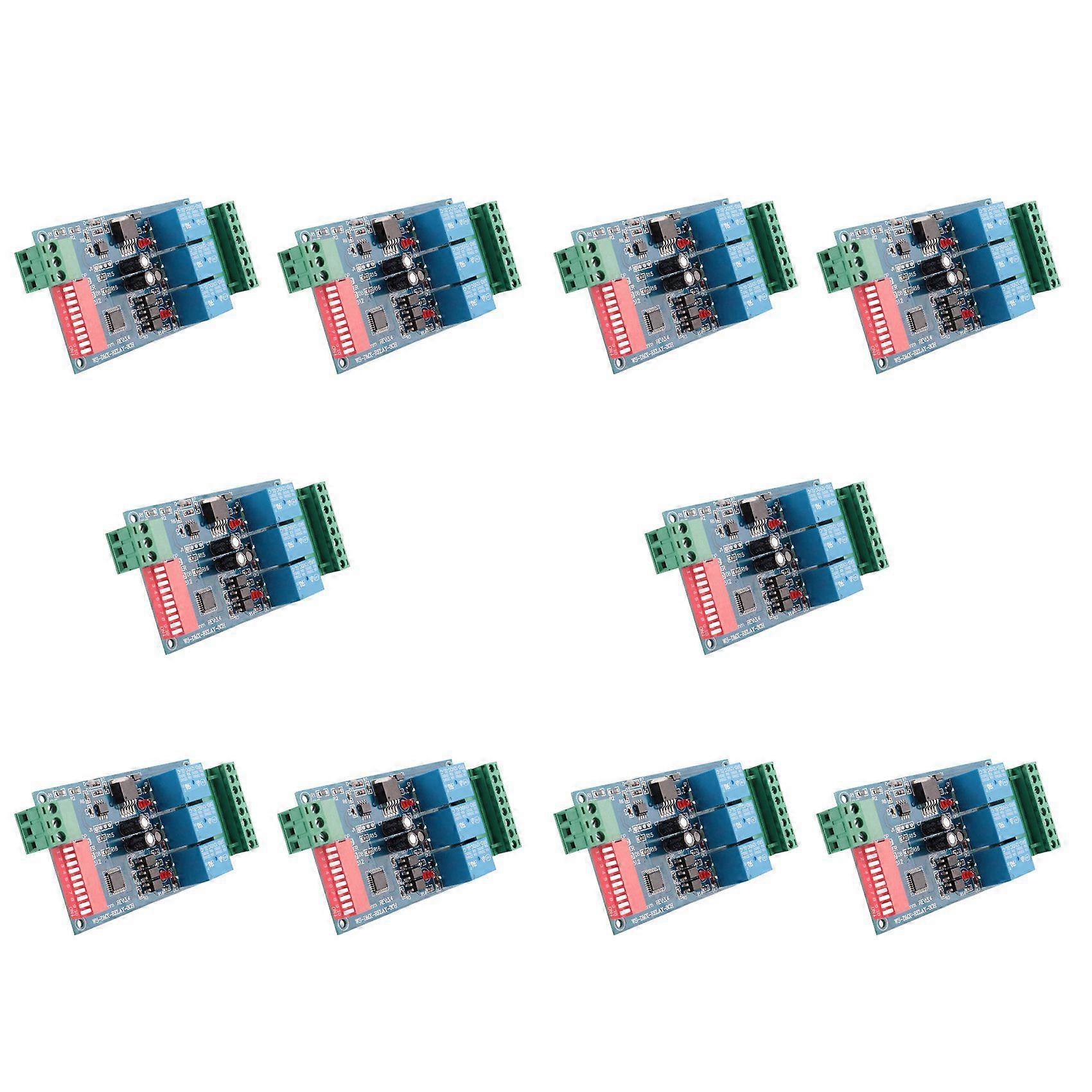 10X 3CH DMX 512 RELAY OUTPUT , LED Dmx512 Controller Board, LED DMX512 Decoder,Relay Switch Controller