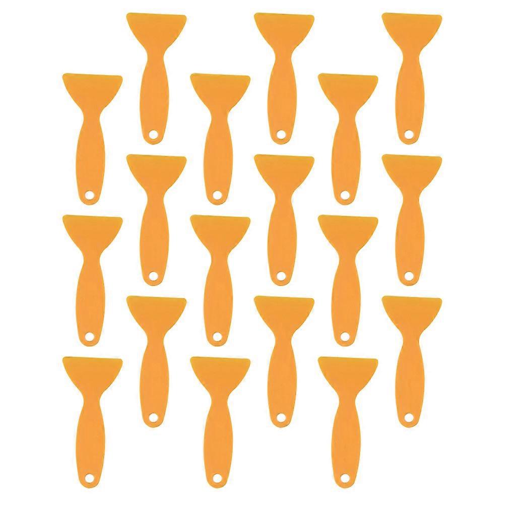 Glue Smear Polycarbonate Glue Applicator for DIY 22Pcs Orange Tools
