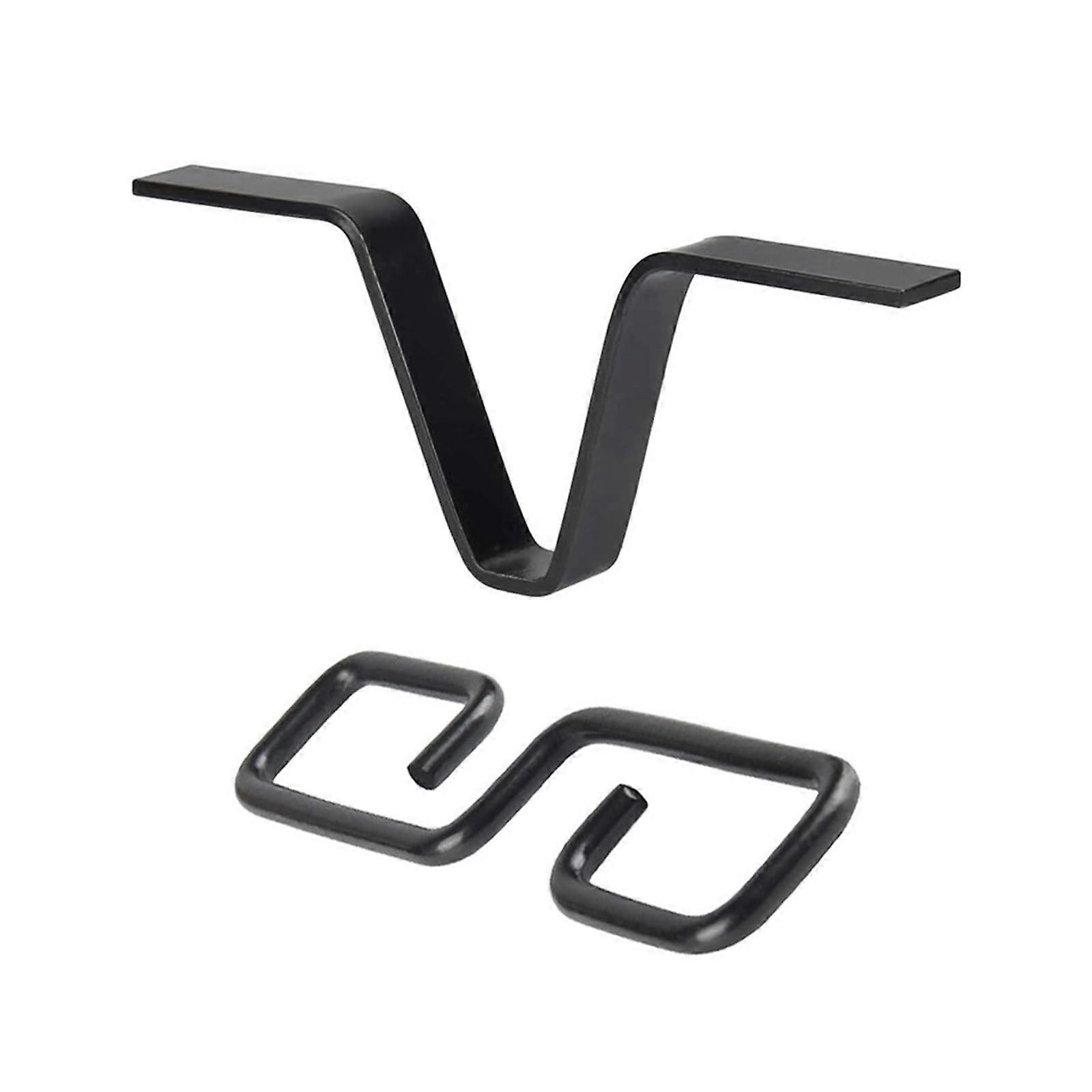 Rain Chain Adapter with Adjustable Length and Iron Hook for Easy Rain Chain Installation