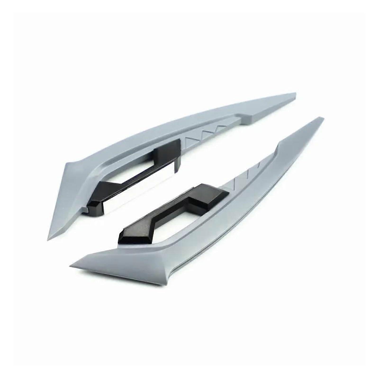 Grey Winglets Front Fairing Side Spoiler Kit for Yamaha MT03 Aerodynamic Wind Resistance Reduction