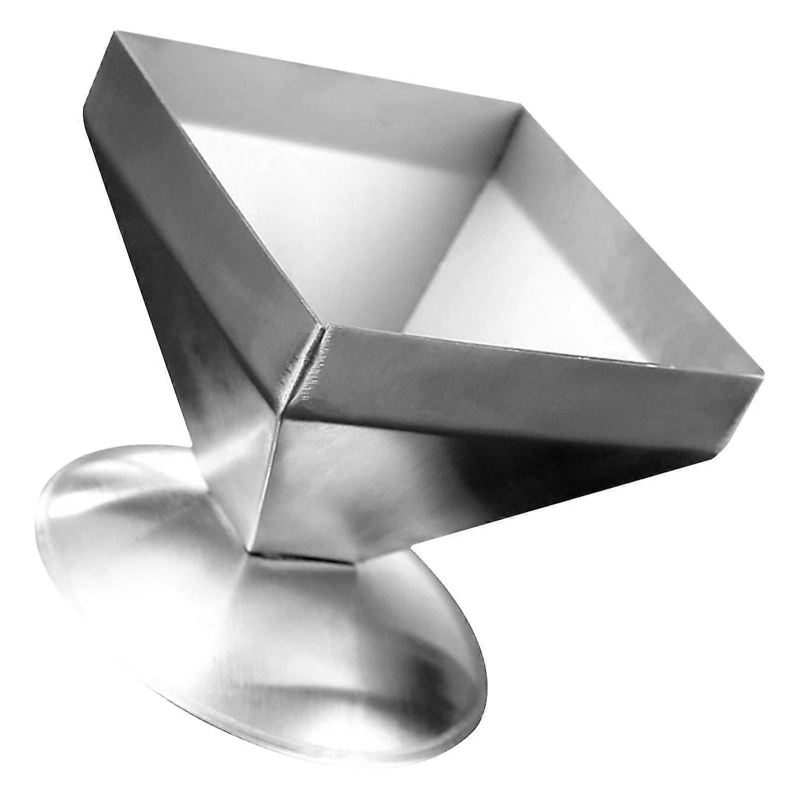 Kitchen Gadget Quadrangle Tower Shape Meat Mold for Home 2Pcs Practical