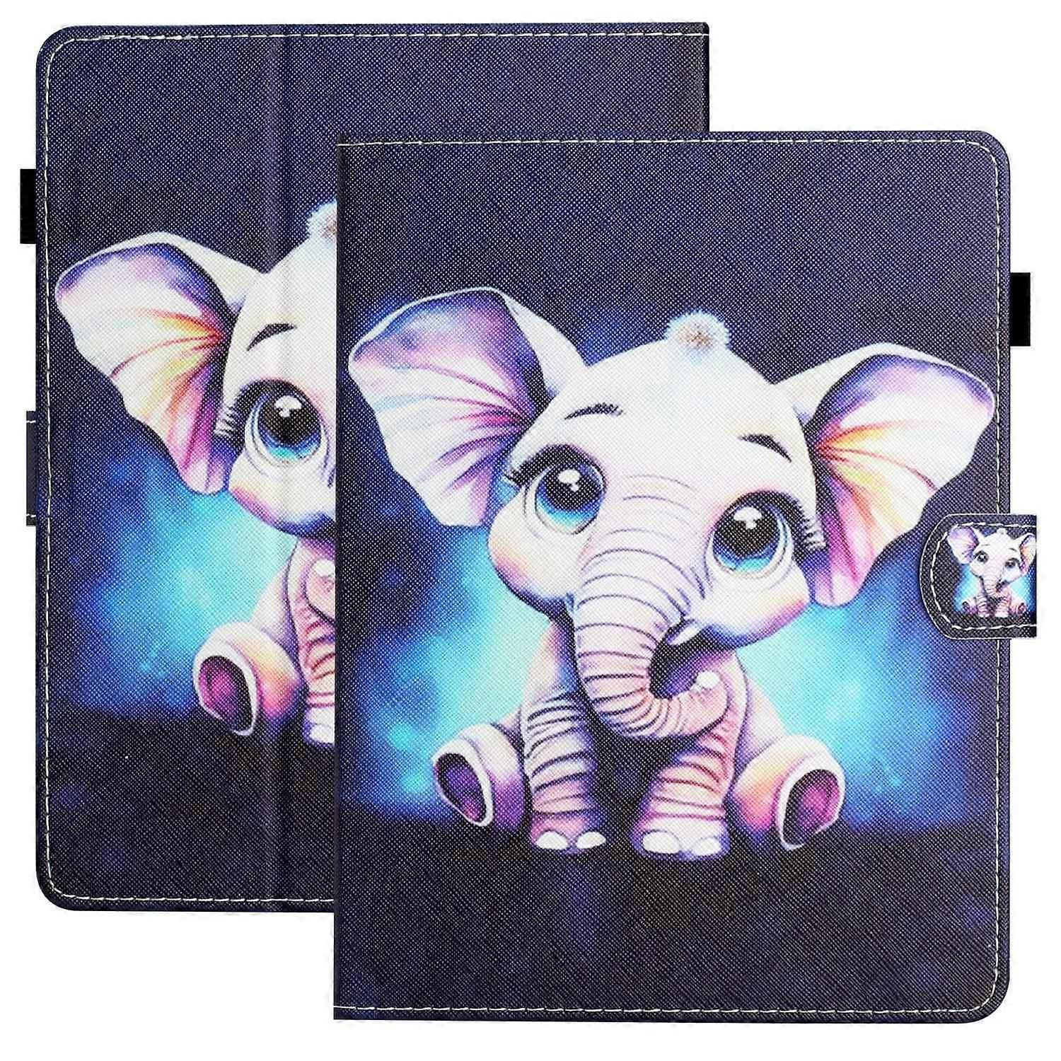 7-inch Universal Tablet Case PU Leather Pattern Stand Card Holder Protective Cover