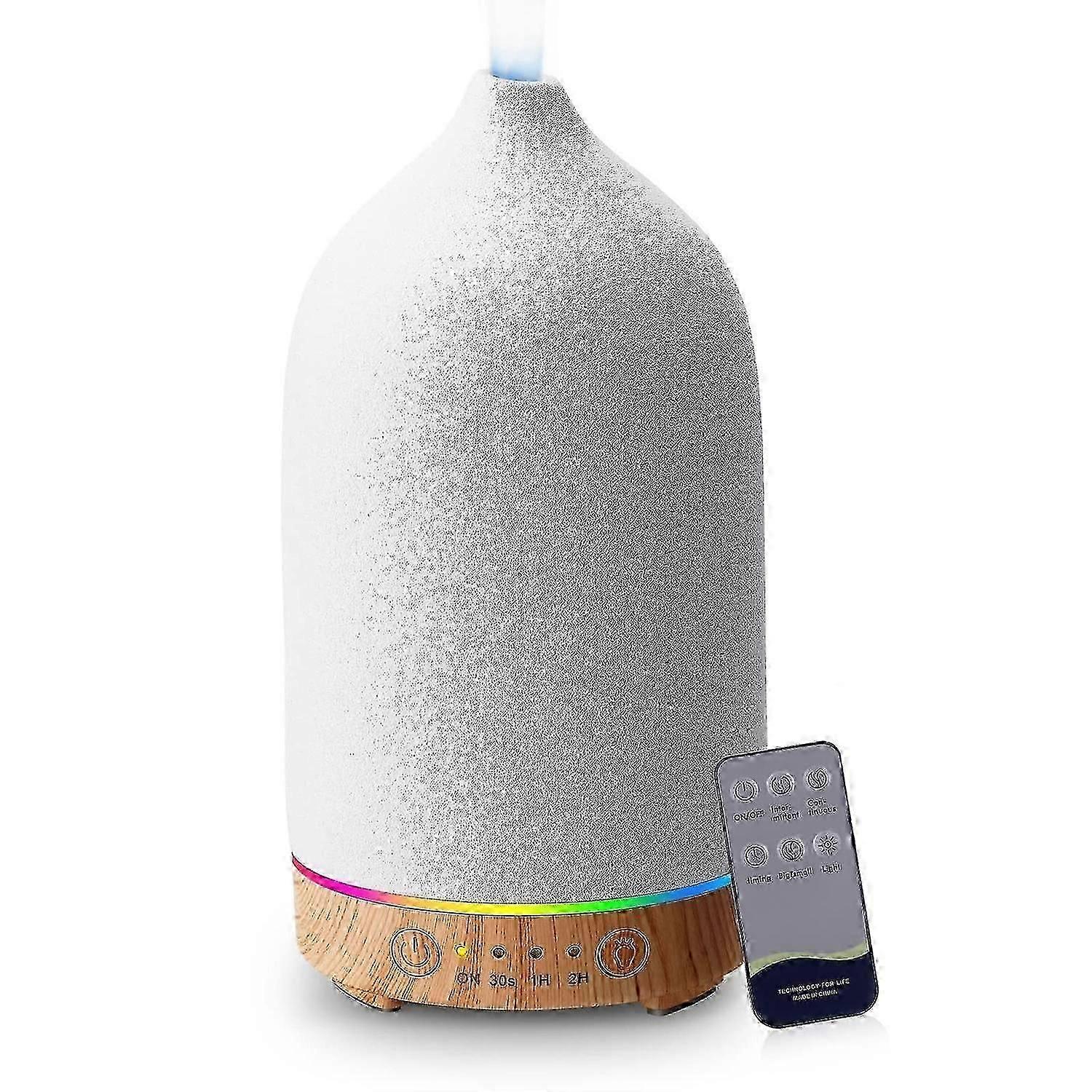 2025 Latest Model Version Ceramic Dual Control Powerful Mist Aroma Diffuser with
