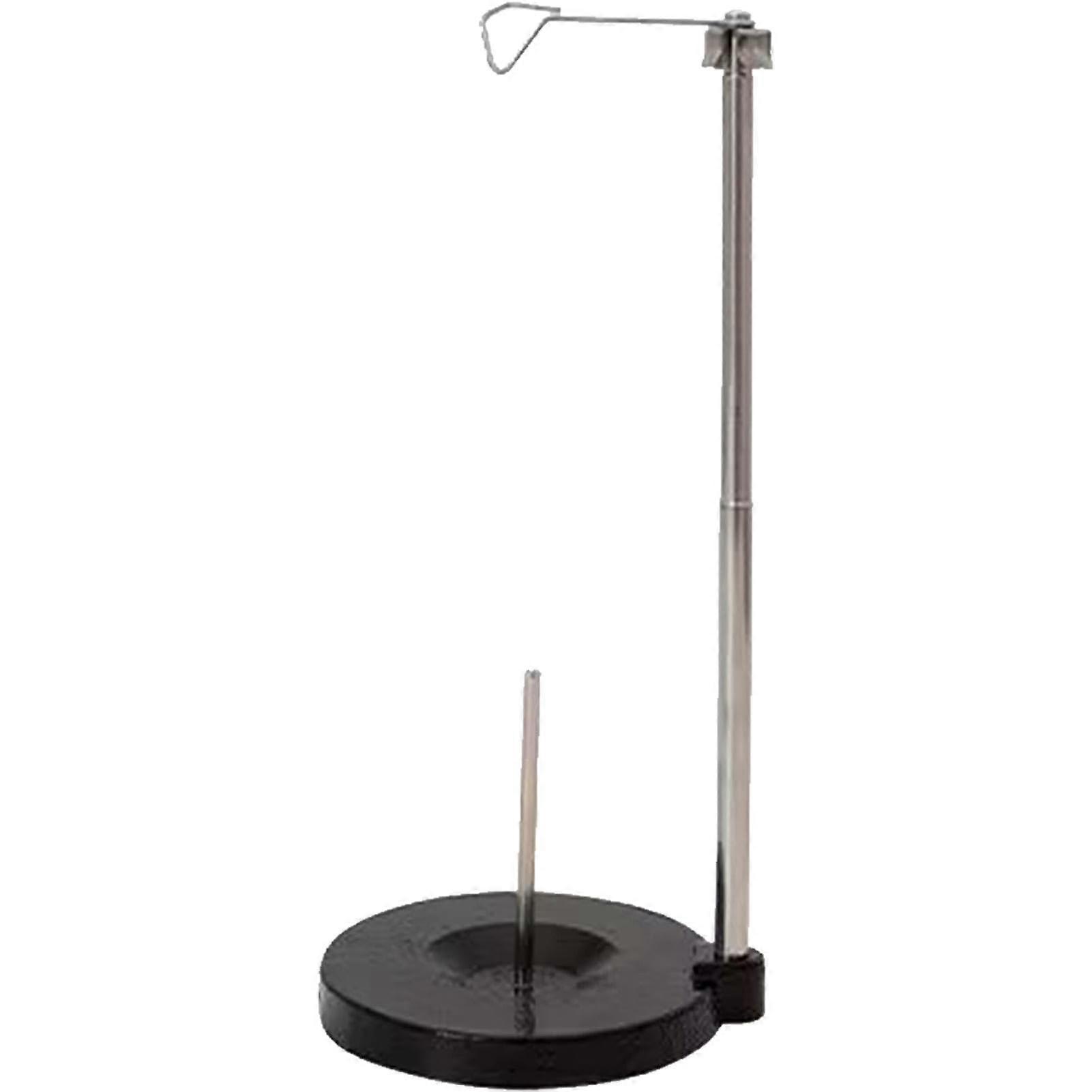 Single Cone Thread Stand with Heavy Metal Base for Tangle Sewing and Embroidery