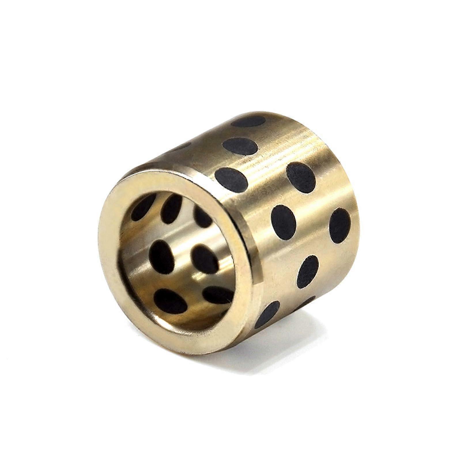 Self Lubricating Brass Bushing 60x75x70mm Graphite Embedded Bearing for Heavy Duty Use