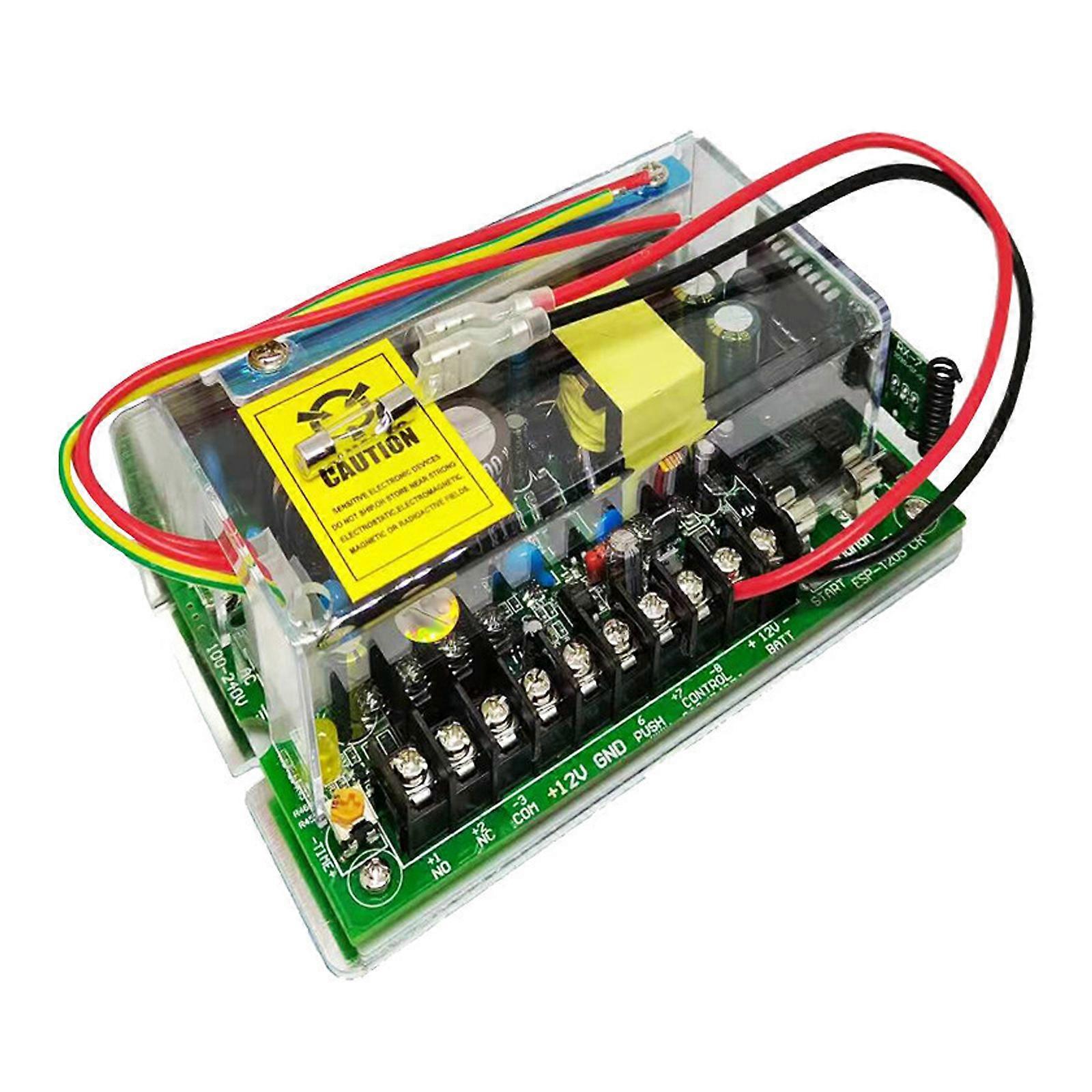 12V 5A Door Access Control Switching AC110V to 240V Input Overload Short Circuits Protections High Efficiency & Stable Multicolor