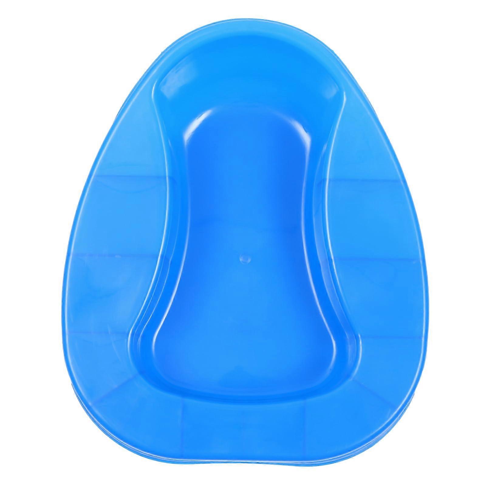 Bed Pan for Adults with Ergonomic Leakproof Design, Washable Plastic for Elderly and Bedridden Use
