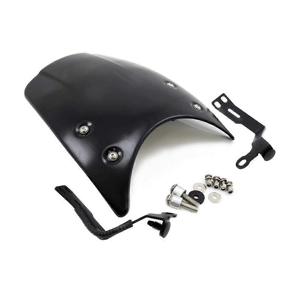 Windshield Black Aluminum Windscreen Wind Pressure Reduction for BMW R NineT 20162020