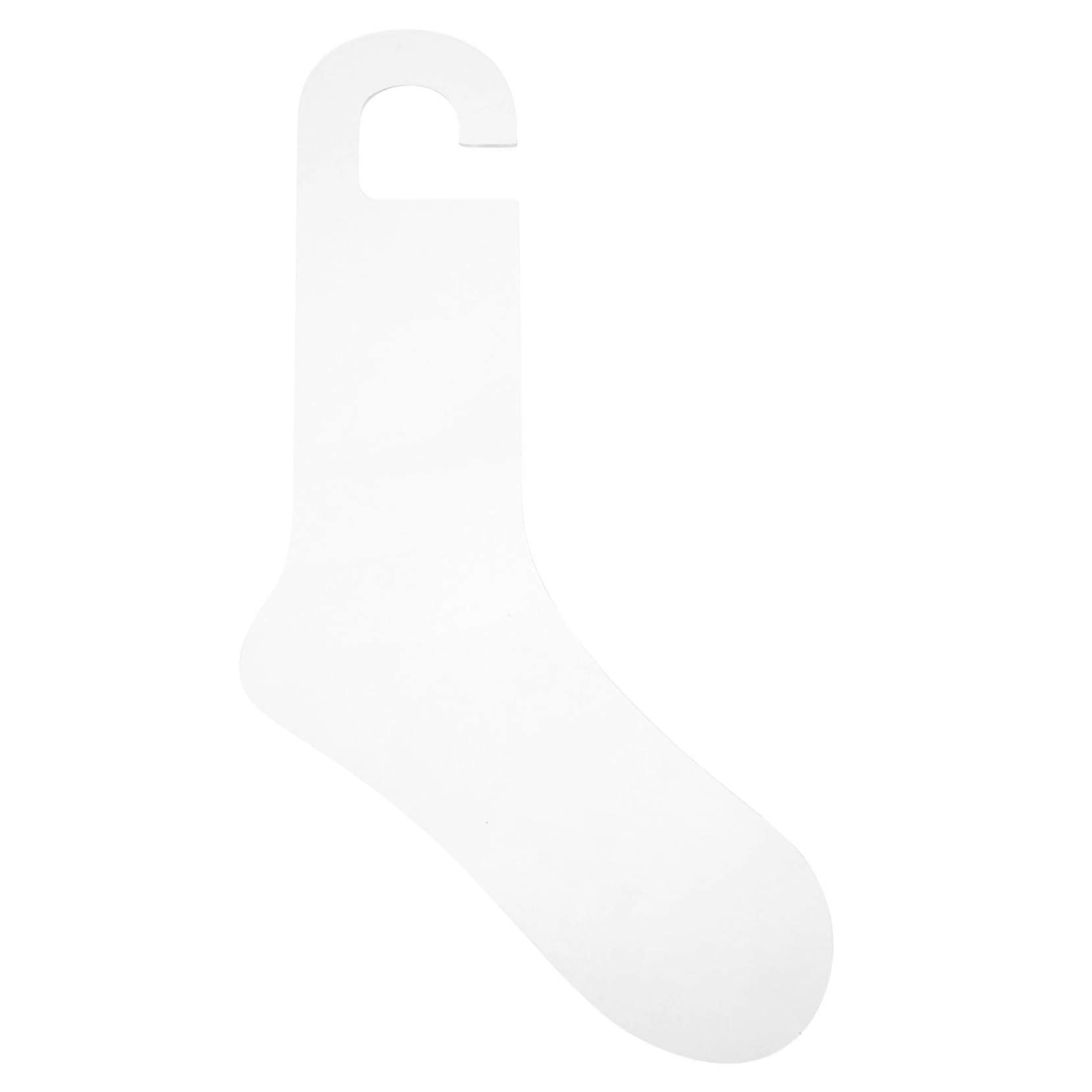 Adjustable Clear Acrylic Sock Blockers for Knitting with Durable Shape Support and Easy Clean Surface