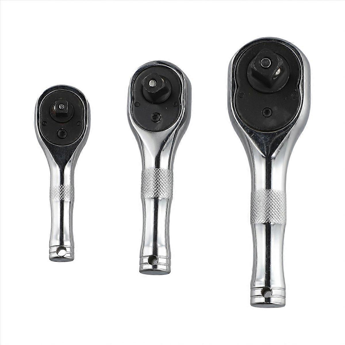 72 Teeth Quick Socket Mini Ratchet Wrench 1/4 3/8 1/2 Hand Tools