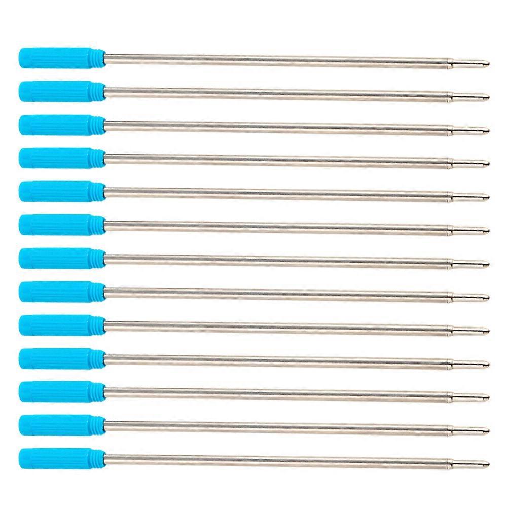 Blue Metal Ballpoint Pen Refills for Smooth Writing 150Pcs Pack