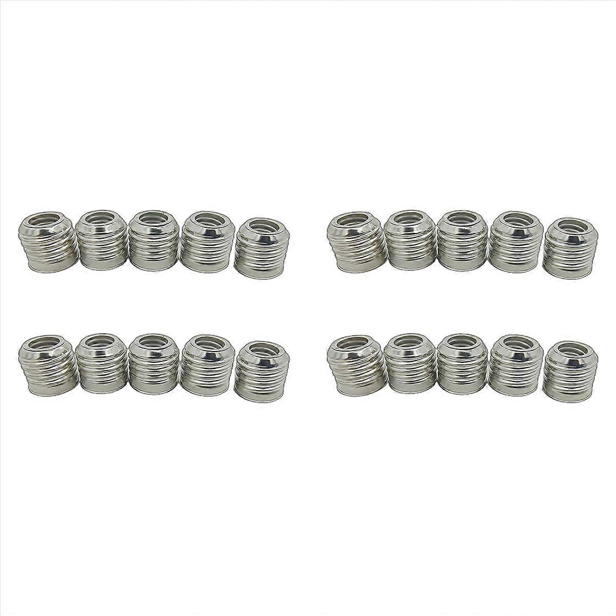 20x E27 to E14 Lamp Holder Converter Fireproof Socket Base Converters Light Bulb Adapter Conversion