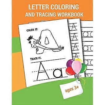 Übungsheft zum Ausmalen und Nachzeichnen von Buchstaben: ABC-Buchstaben zum Nachzeichnen und Ausmalen für Kindergartenkinder im Alter von 3-5 Jahren. Ideal zum Üben der Handschrift im Vorschulalter.