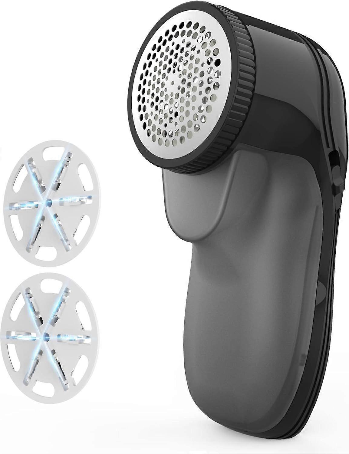 Lint Remover for Clothes | Fabric Shaver with 2 Extra Replaceable Six-Leaf Blades | Batter