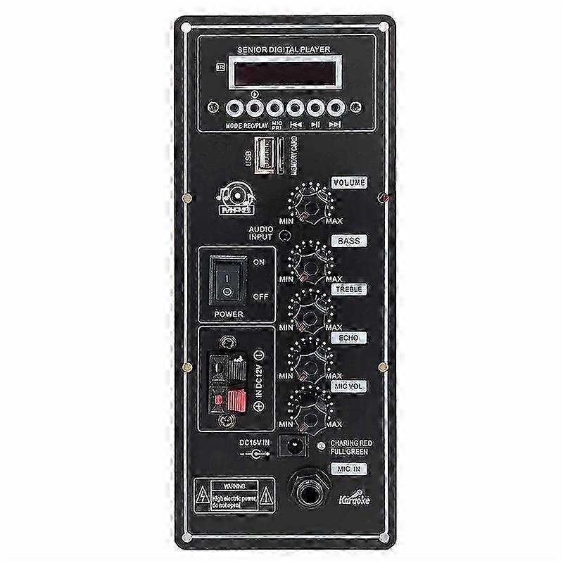 12V Audio Amplifier Board for Square Dance Speaker High Efficiency