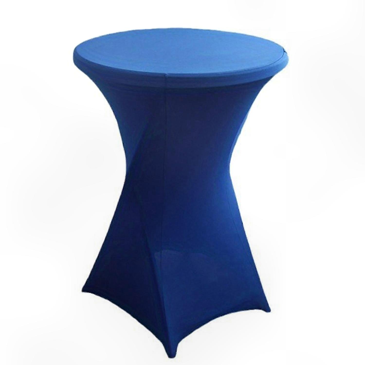 Solid Color Elastic Table Cover Oil-Proof Design Universal Fit Easy to Install