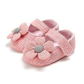 Piepende schoentjes voor peuters, babyjongens en -meisjes, eerste stapjes, bloemvormige sneakers, zachte zool, babyschoentjes, eerste loopschoentjes.
