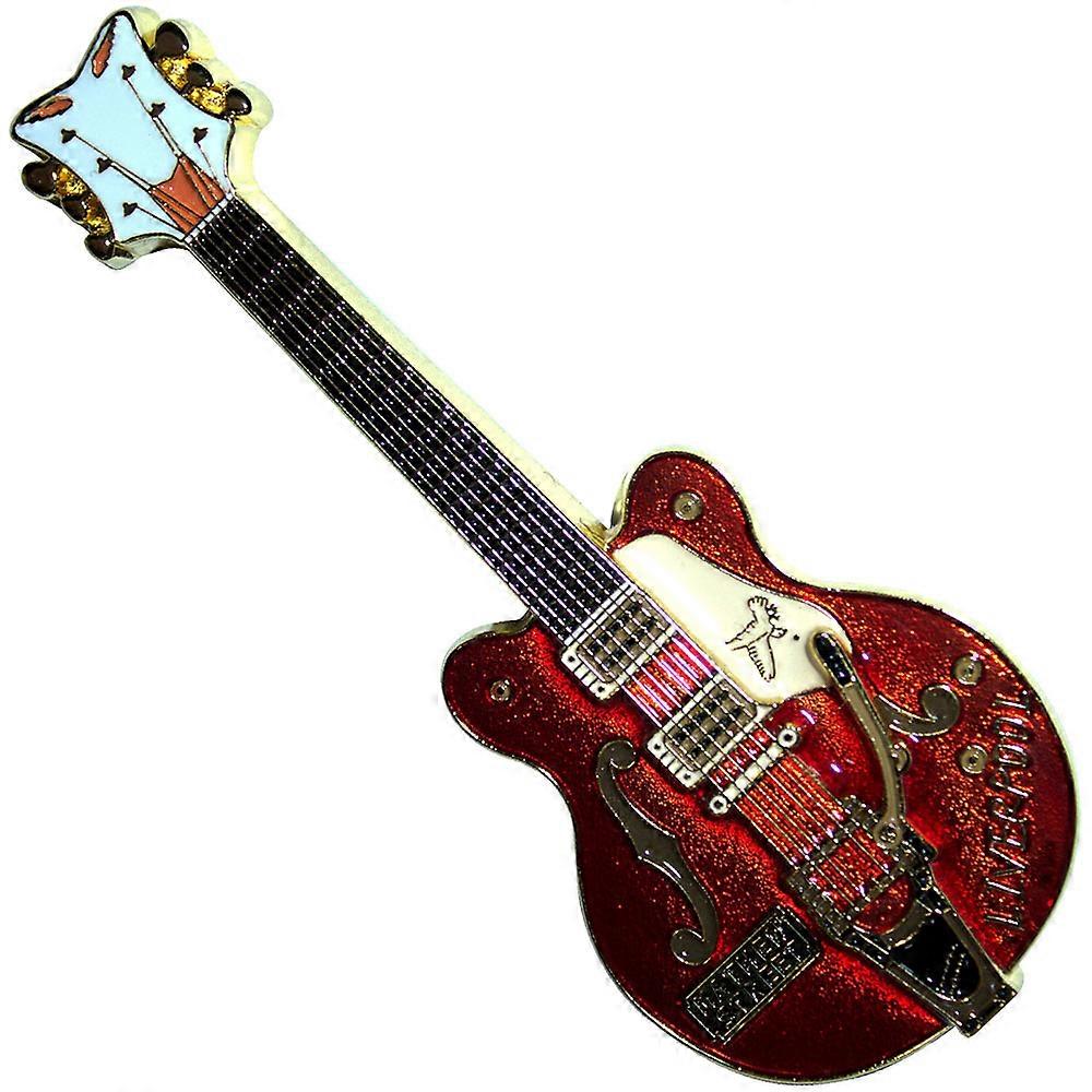 Mathew Street Rust Guitar Fridge Magnet