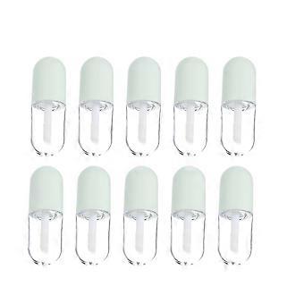 10PCS Small Lip Gloss Sub Tubes Compact Lip Glazes Bottles Lip Gloss DIY Tubes