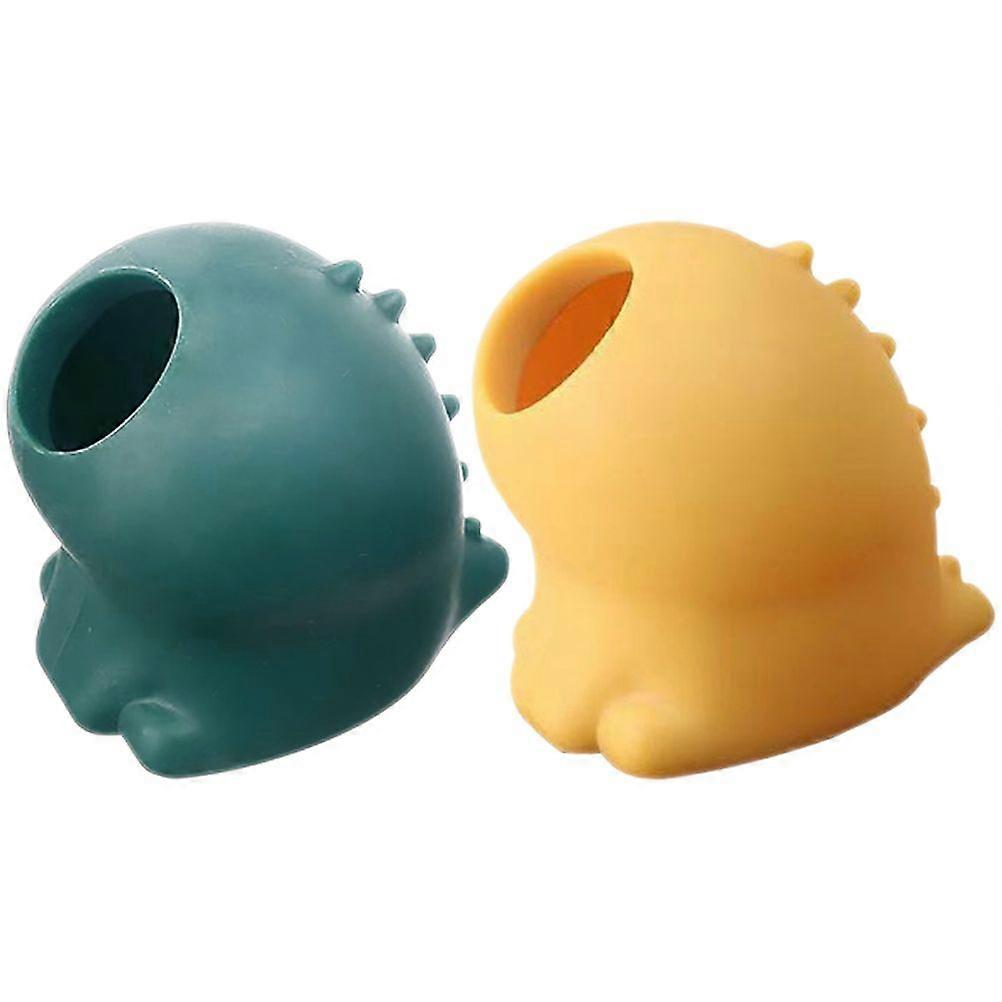 2 Stück Silikon-Eierseparatoren Eigelb und Weißabscheider Küche Eier-Gadget