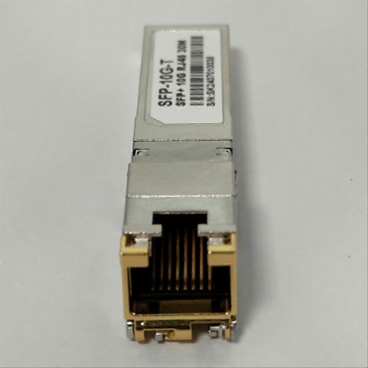 10G SFP+ RJ45 30m Auto-Negotiation Optical Transceiver Module