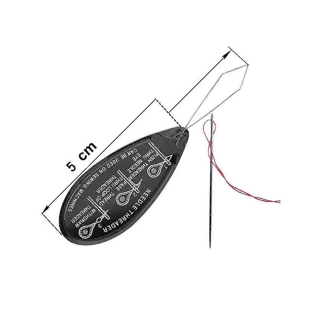 Hand Sewing Guide Tool Needle Threader Durable Threading Lead Wire Threading Piercing Tool for Home Sewing and DIY Projects 20Pack