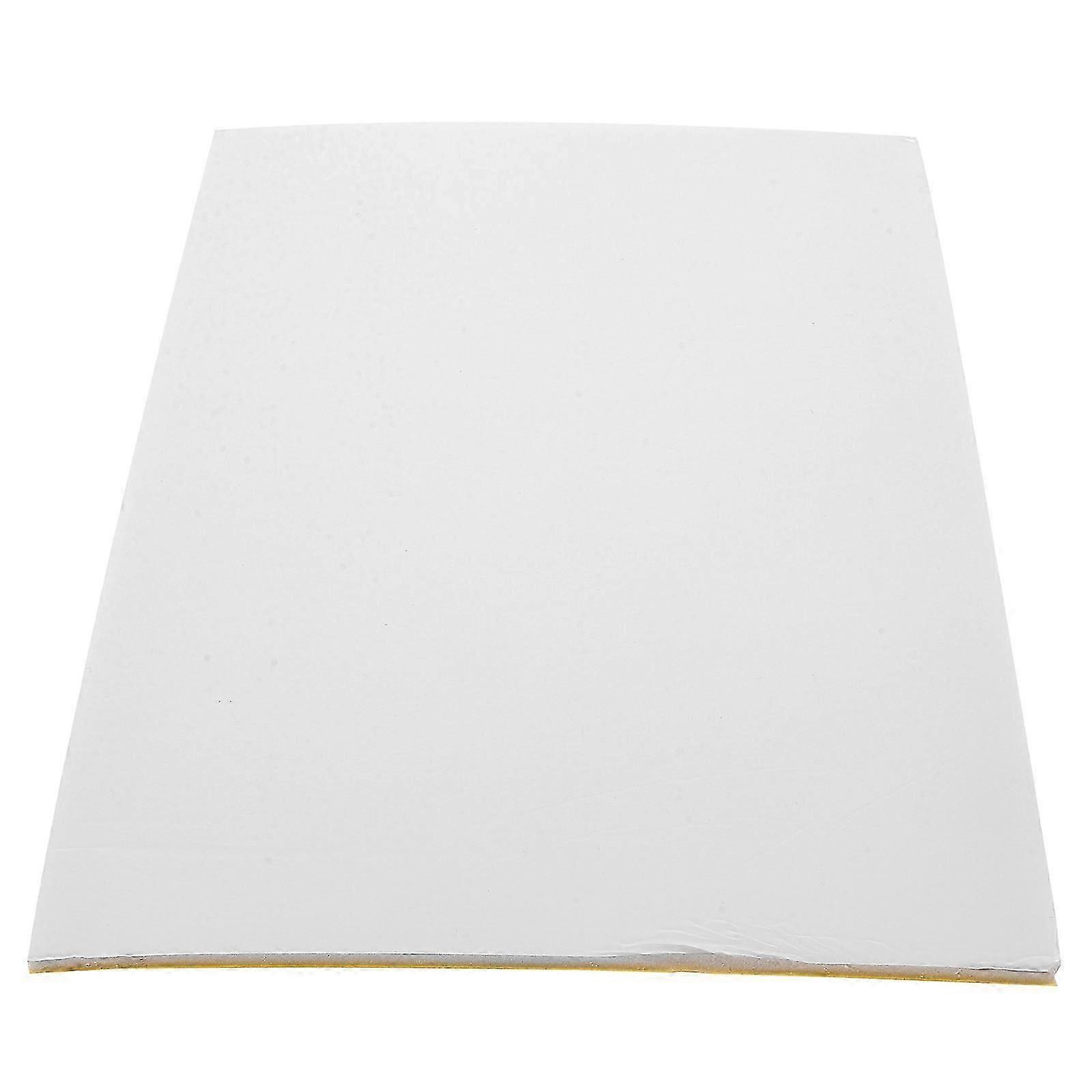 Rectangular Foam Board Sheets 5Pcs, White, For DIY Crafts, Students, Landscape & Micro Landscape Projects