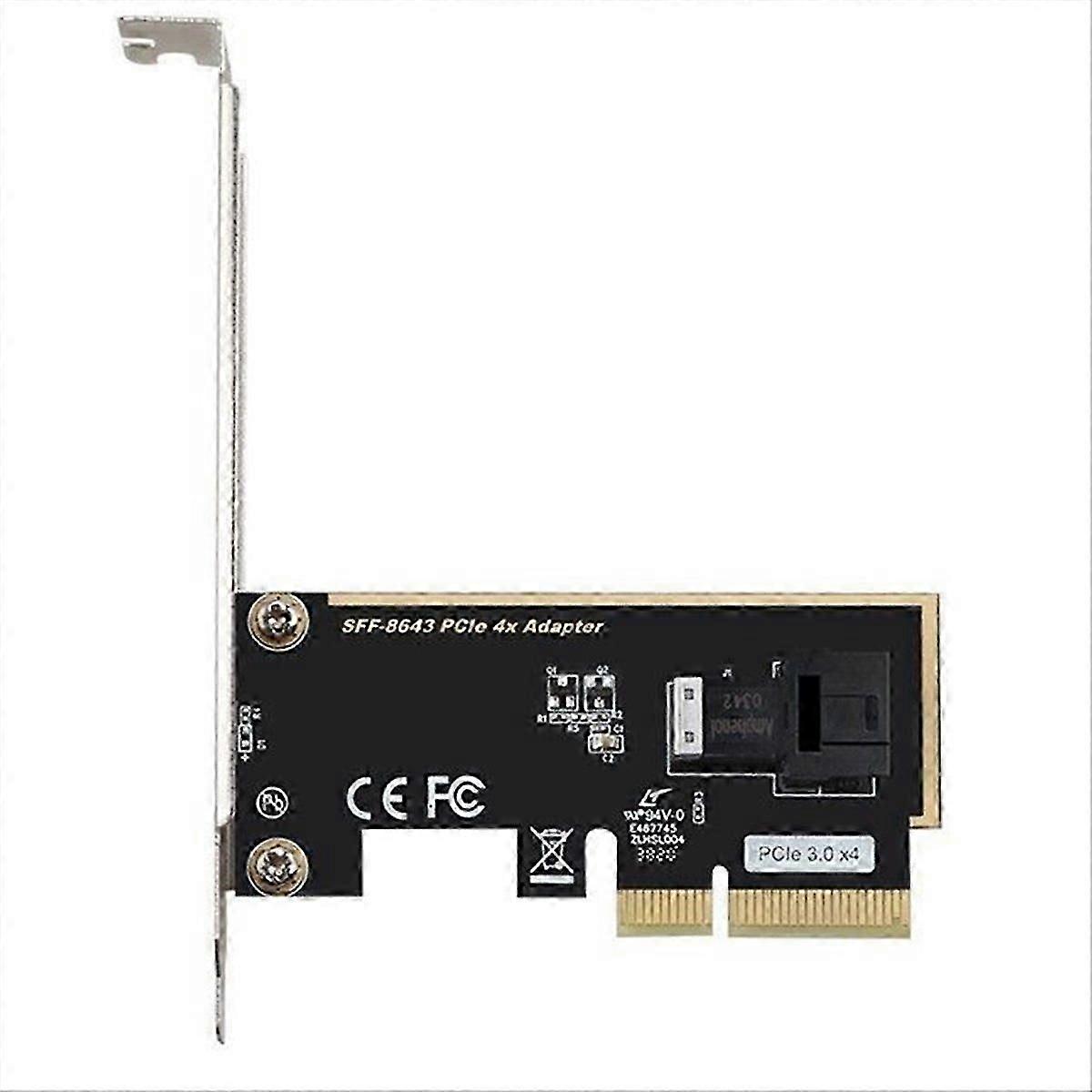 PCIE3.0X4 to U2 adapter U2 solid-state drive adapter board