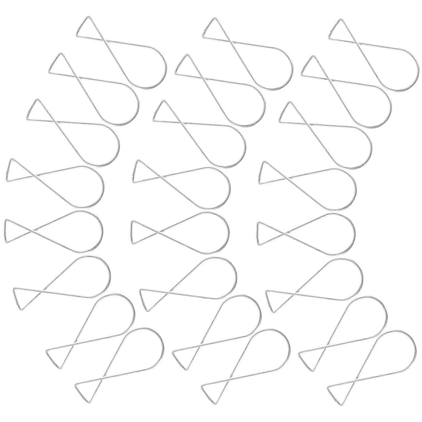 100pcs Ceiling Tile Hooks Ceiling Hanging Hook Clips Drop Ceiling Hooks Drop Ceiling Metal Hook