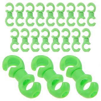 20 piezas de carcasa, guía de manguera, clip de cable de freno, abrazaderas de cable de guía de tubo de bicicleta, clip de cable de freno
