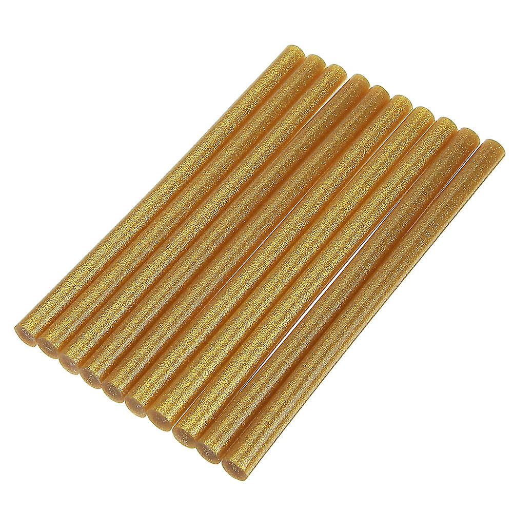 10Pcs 11mmx200mm Colorful Glitter Hot Melt Glue Stick Colorant Diy Crafts Repair Model Adhesive Sticks