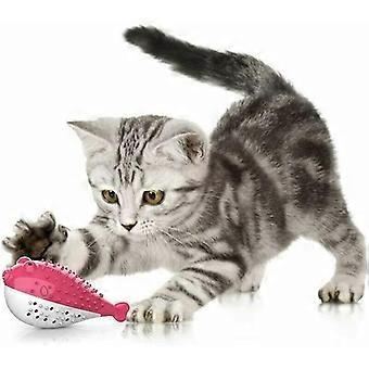 Cat Dental Toy, Iave Cat Toy Silicone Molar Chewing Toy Kitten Toy Catnip
