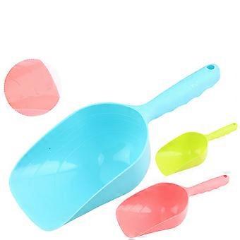 Pet Litter Scoop Plastic for Transferring Litter 2Pcs Assorted Color