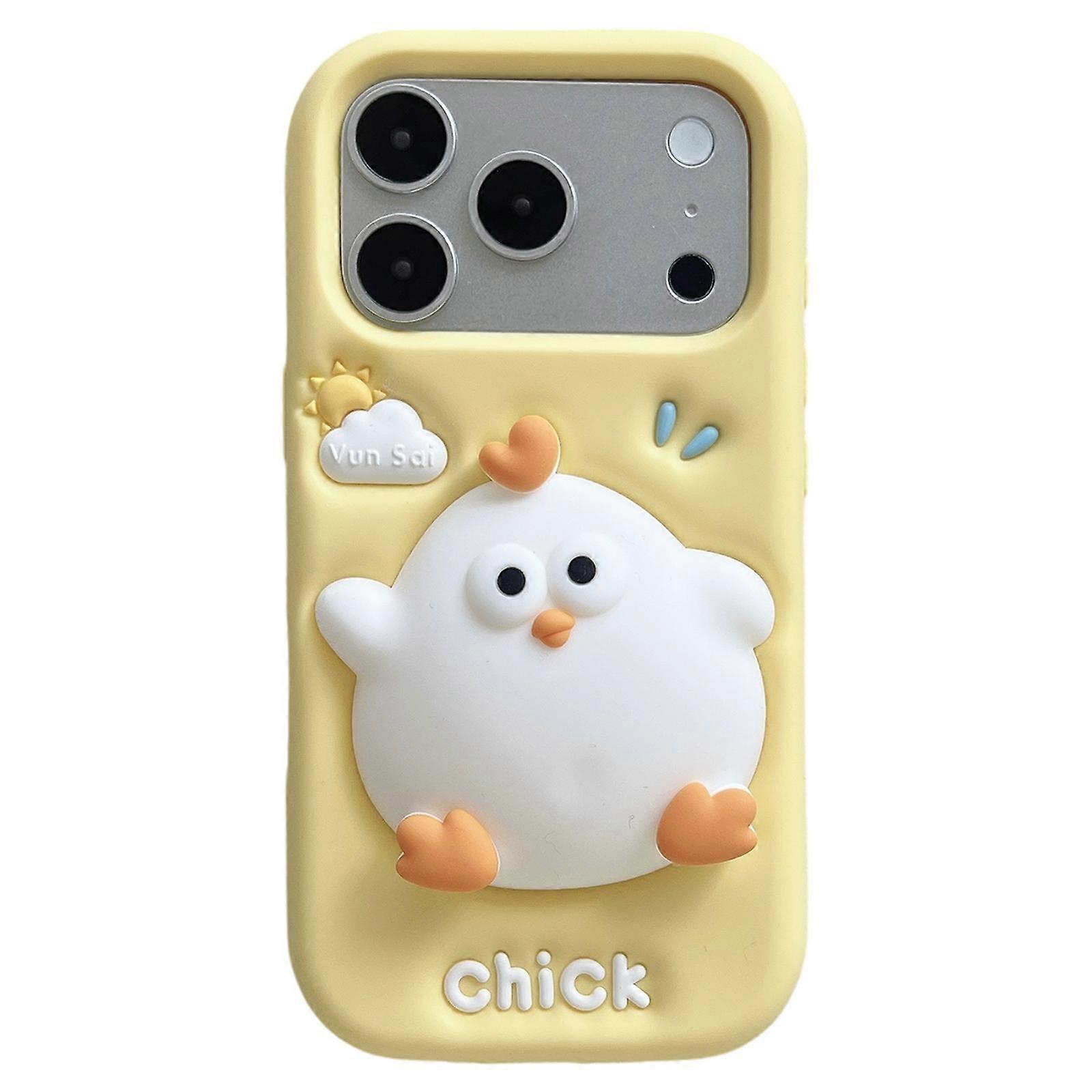 Pressbare Chick Silikon Handyhülle