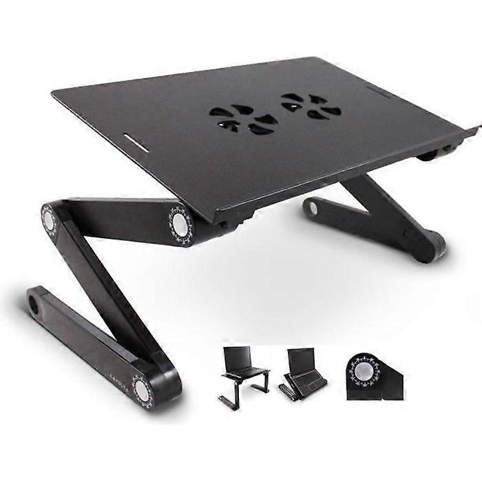 Laptop cooler stand with adjustable foot