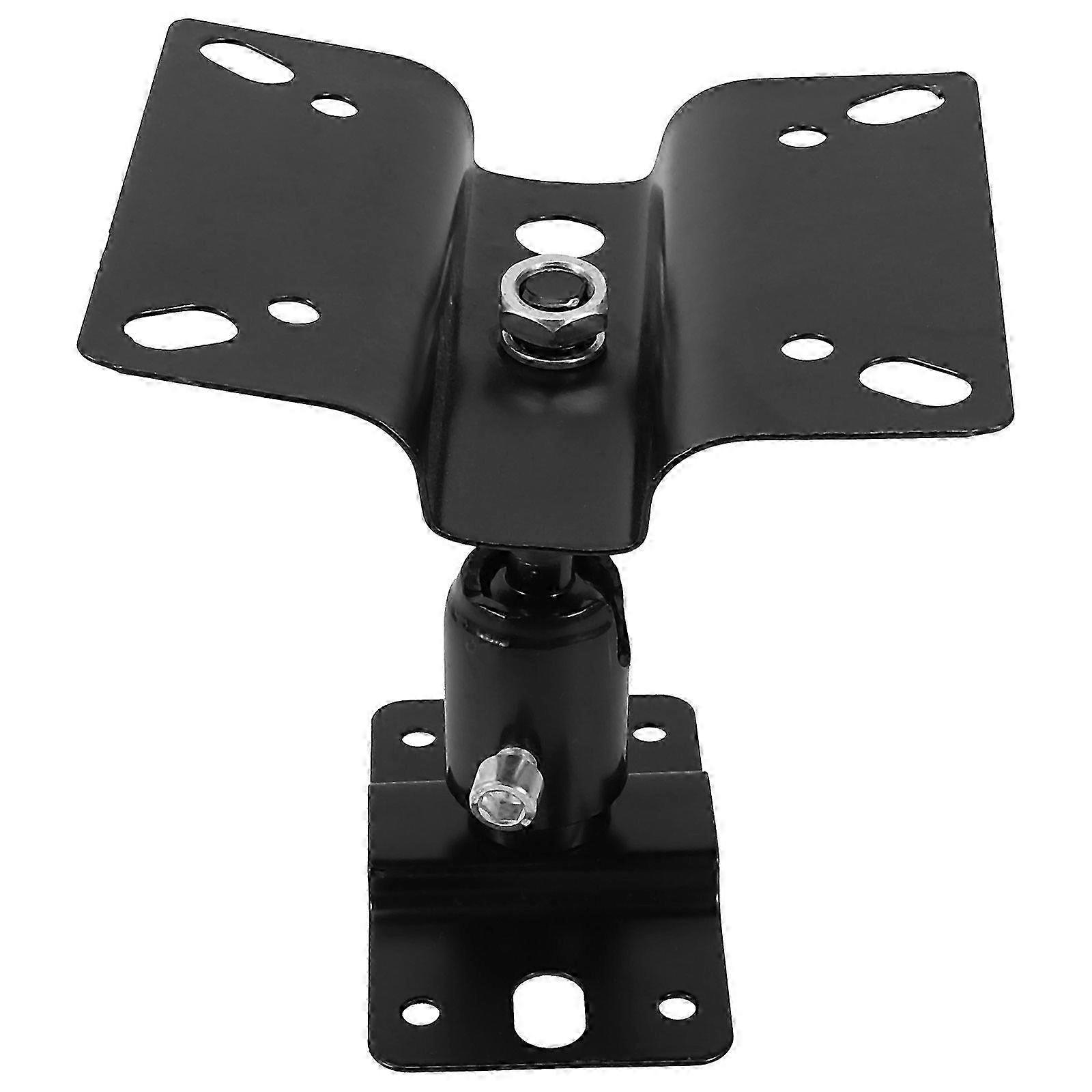 Speaker Wall Mount Plate Surround Sound Effect Easy Installation Multiple Angle Adjustments 1 Set