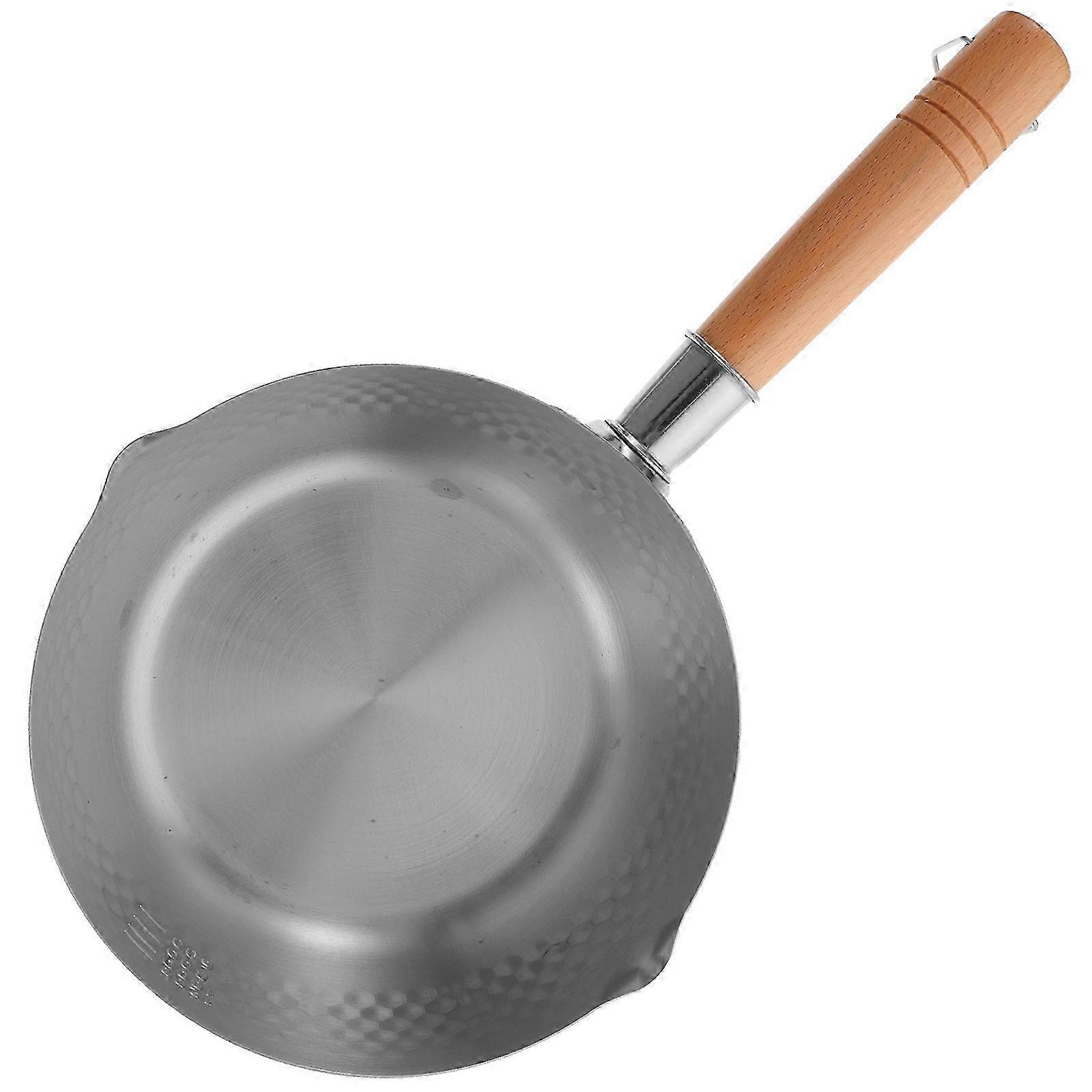 Silver Kitchen Soup Pot Multi-function 36X18CM Designed compatible with Cooks Easy Cleaning 1Set