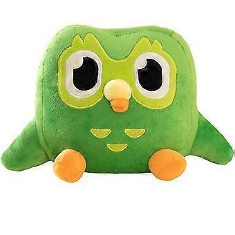 Green Duolingo Owl Plush Toy Duo Plush by Duo the Owl Cartoon Anime Owl Doll One Size [XR]
