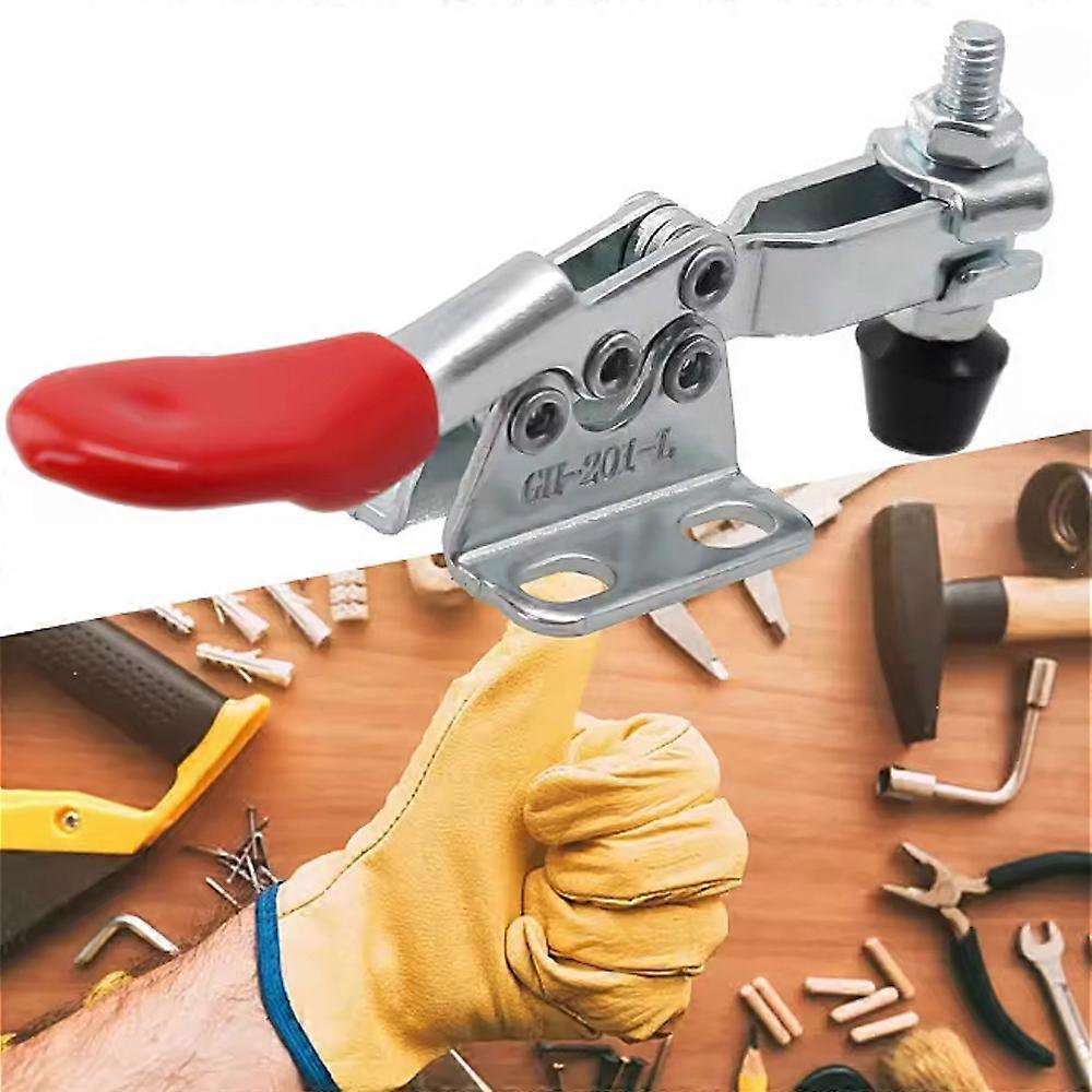 Force Carpentry Push-pull Vises Toggle Clamp Tightener Woodworking Hand Tools Horizontal Toggle Clamp Tool Set Fix Clip