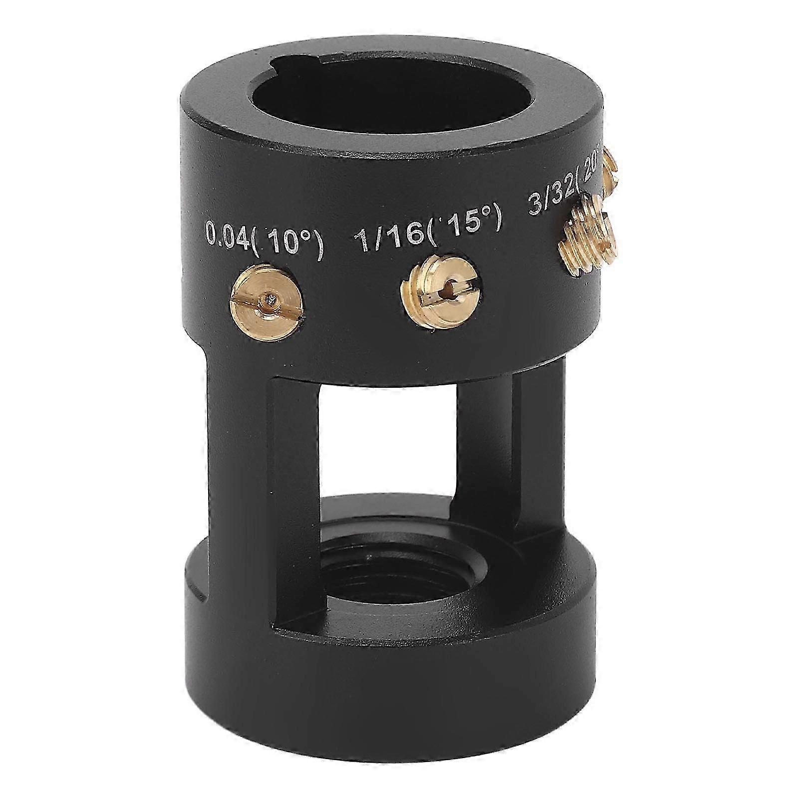 Tungsten Electrode Sharpener Grinder Multi Angle Welding Electrode Grinding Tool Compatible with Rotary Tools with 3/412 Threads